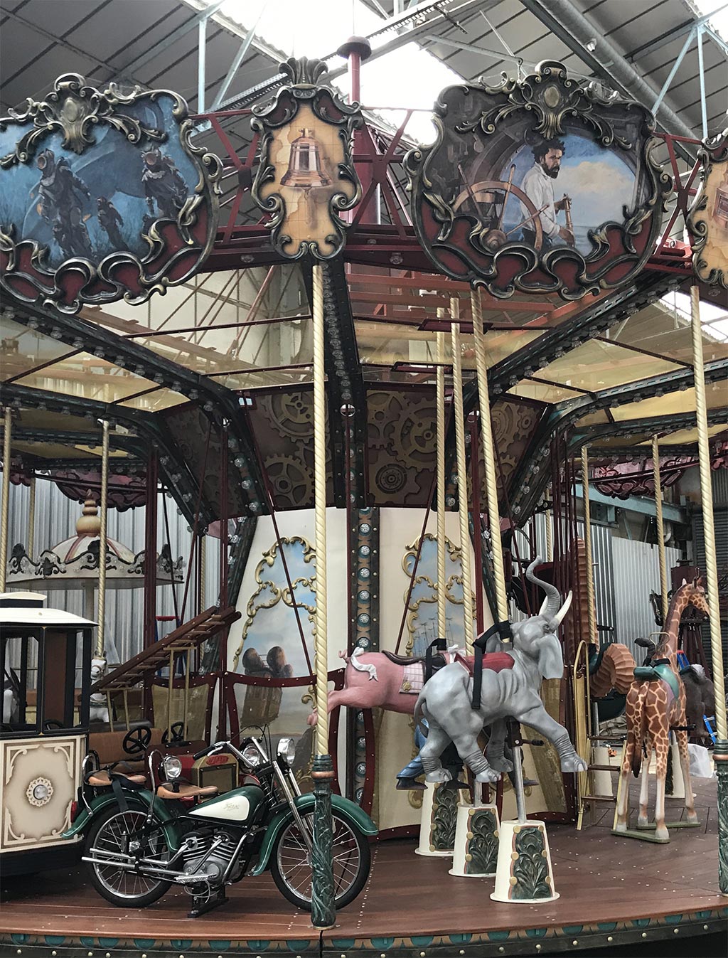 Concept1900 Jules Verne Merry Go Round